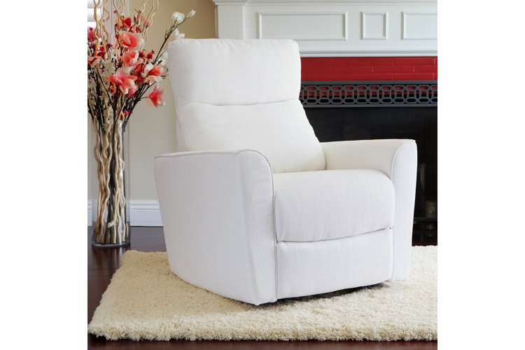 White nursery best sale glider chair